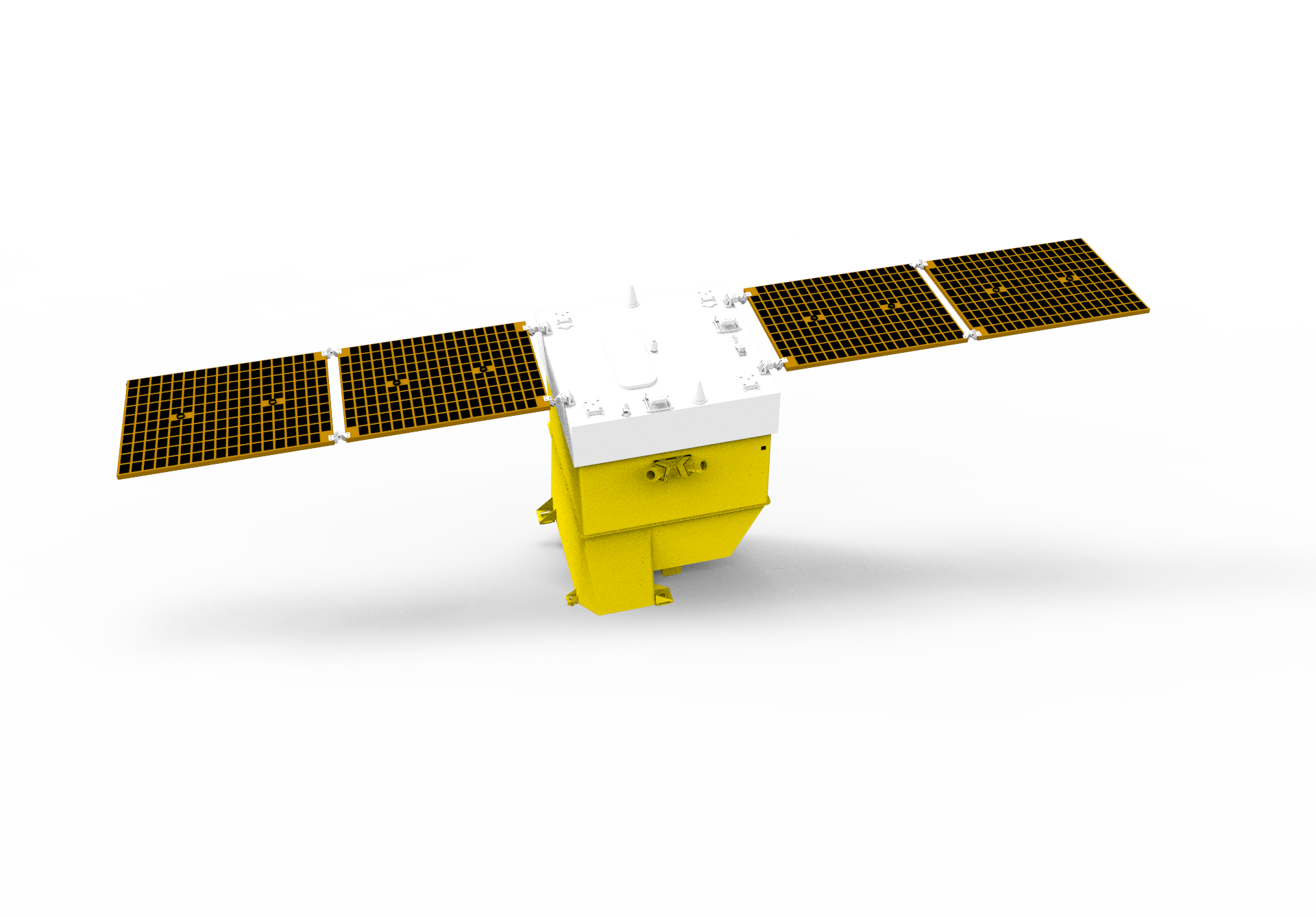 The render graph of the "HKUST-FYBB#1" satellite. (Provided by CGSTL)