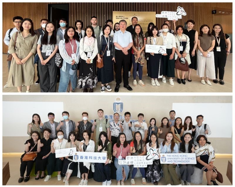 HKUST welcomed over 20 journalists representing 10 media organizations from Mainland China, South Korea, Vietnam and Thailand.