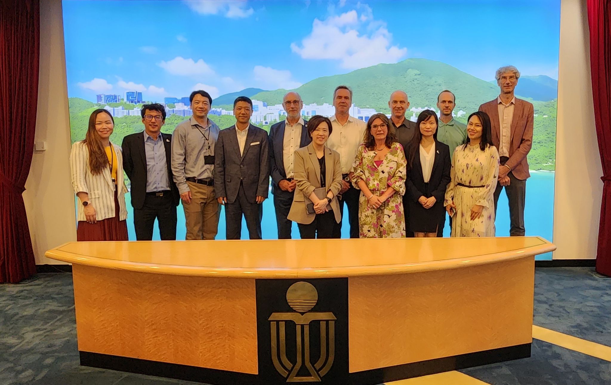 HKUST receives a delegation from Ghent University, Belgium to the campus on June 7.
