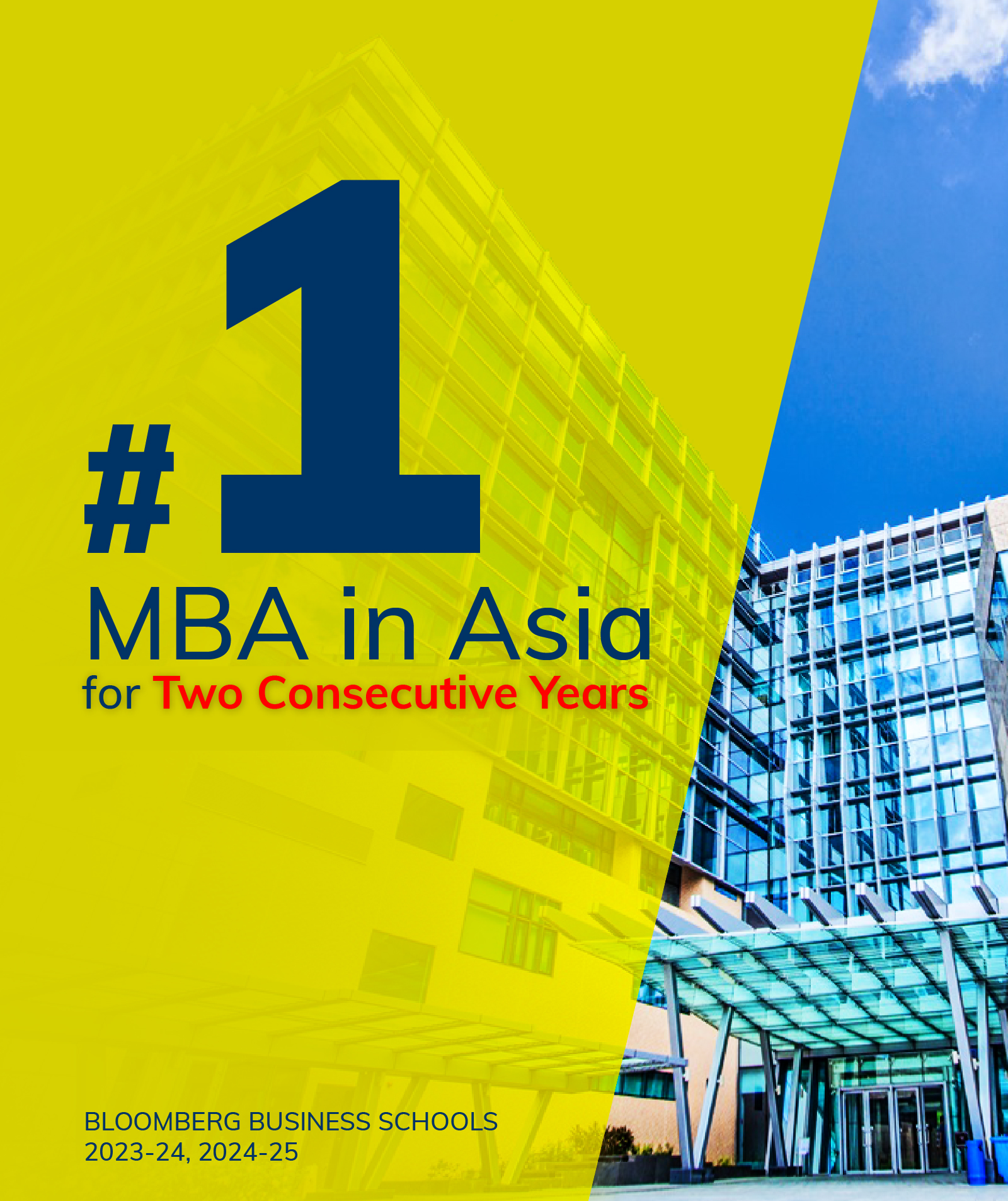 #1 MBA in Asia