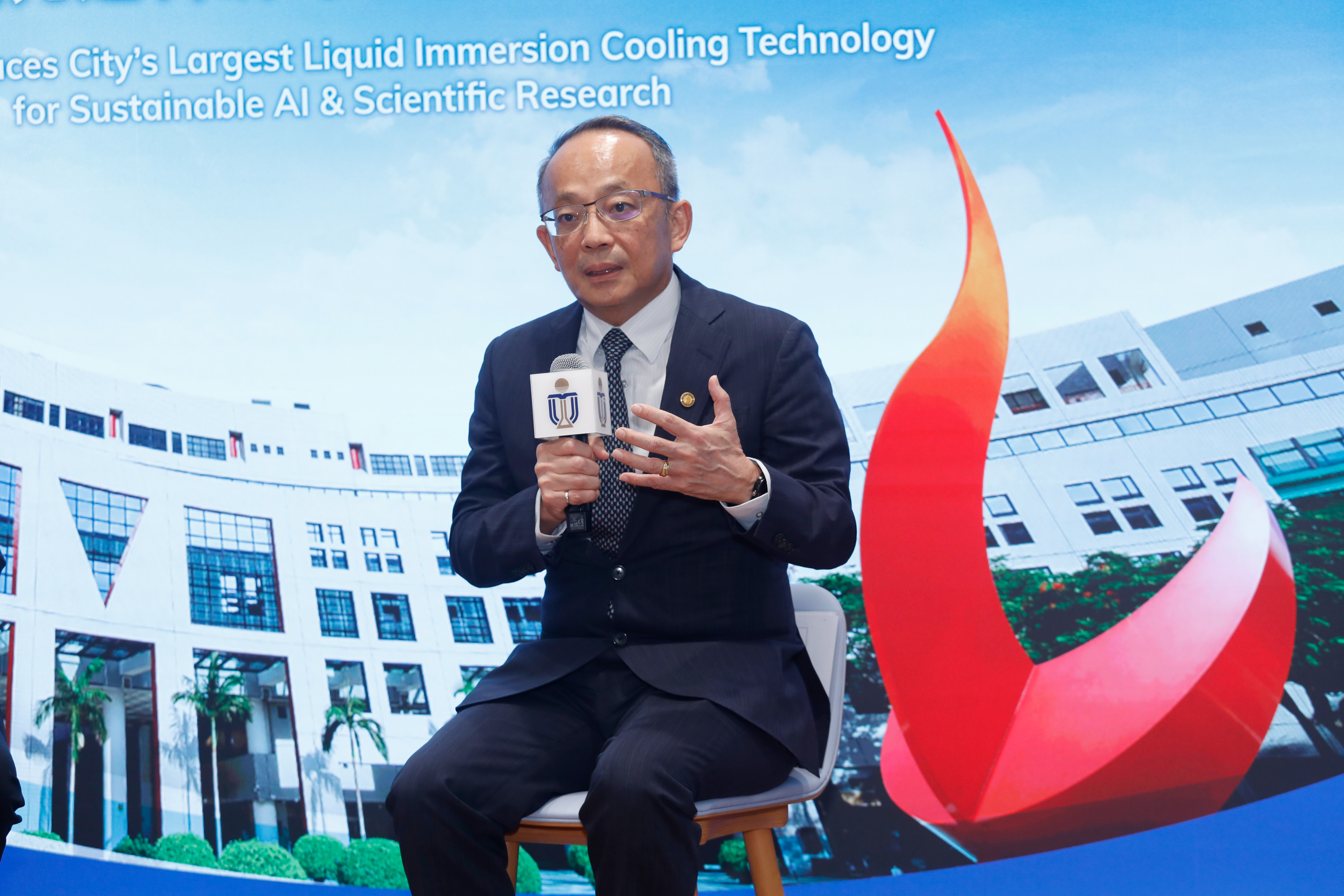 Prof. Tim CHENG states that the University is committed to upgrading its computing facilities so that its faculty and students can continue pushing the boundaries of technology and innovation.