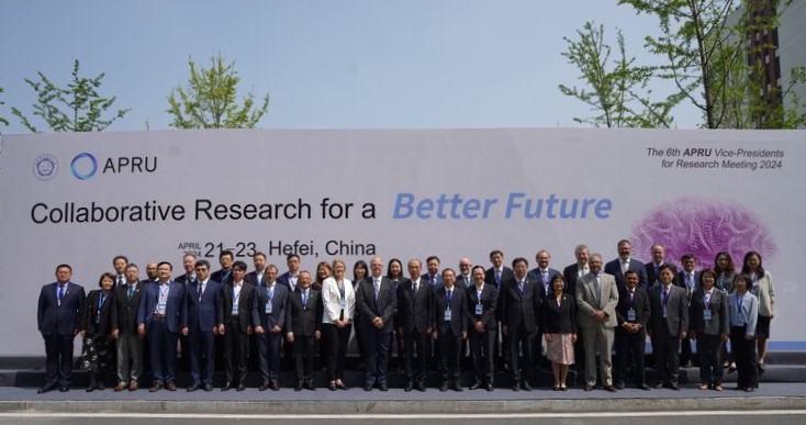 The 2024 Association of Pacific Rim Universities Vice-Presidents for Research Meeting is hosted at the University of Science and Technology of China.  