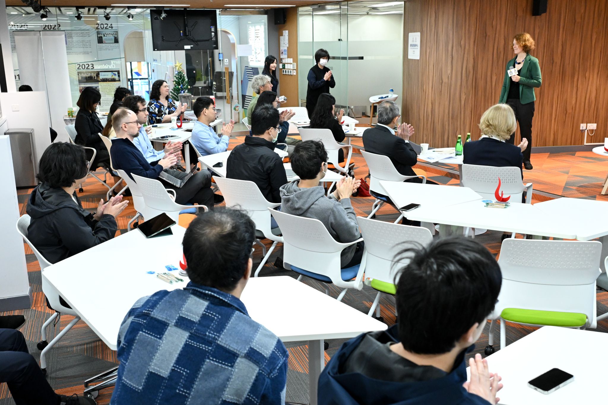 The "VPRDO Research and Innovation Series – Exploring German Research and Innovation: Opportunities and Insights" is attended by HKUST members, fostering collaboration and discussions on research and innovation.