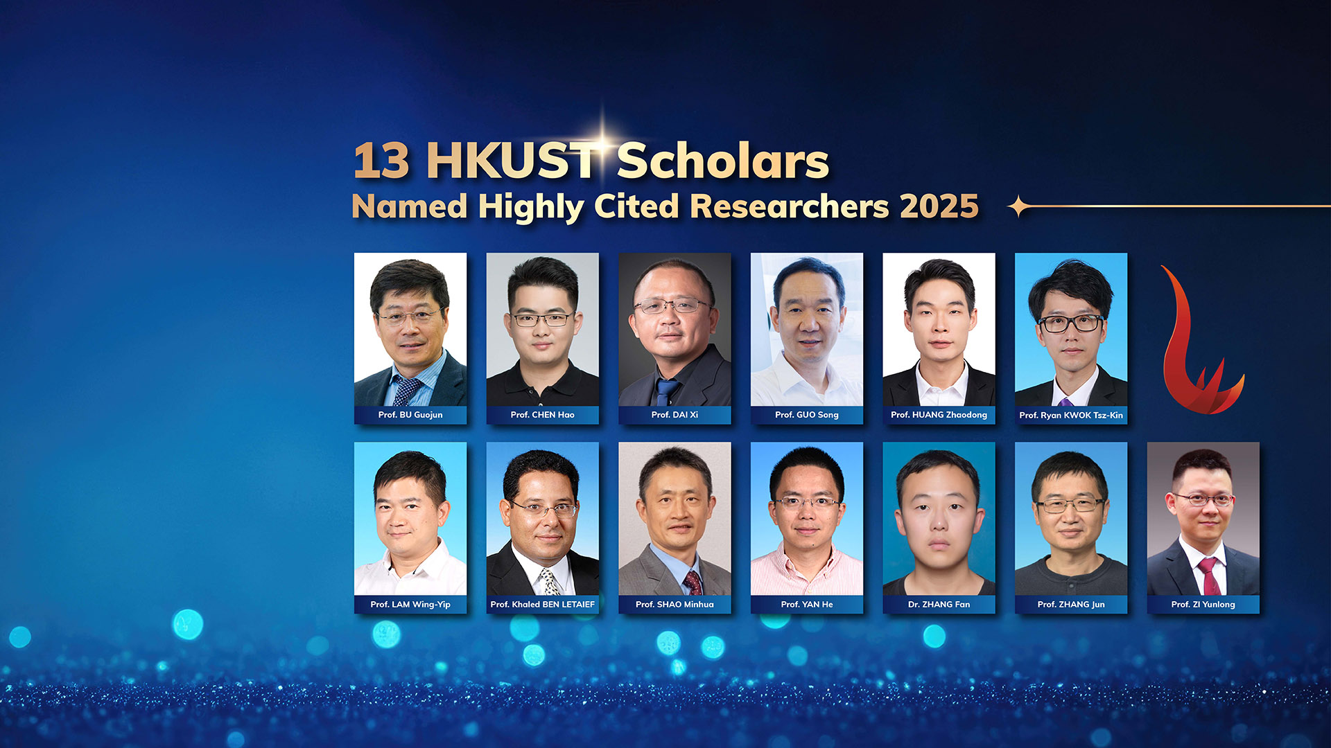 13 HKUST Scholars Named Highly Cited Researchers 2025