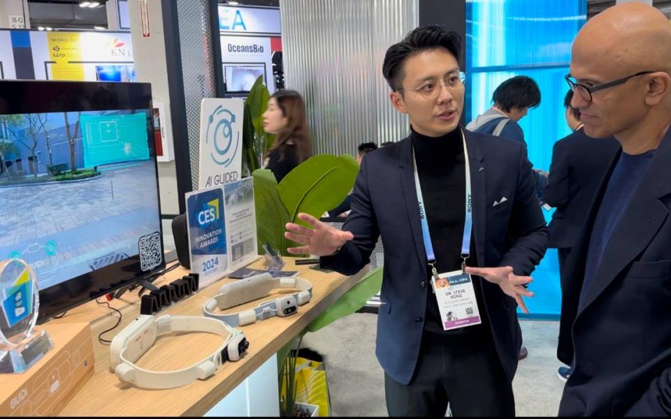 領航智能及微軟行政總裁Satya Nadella先生