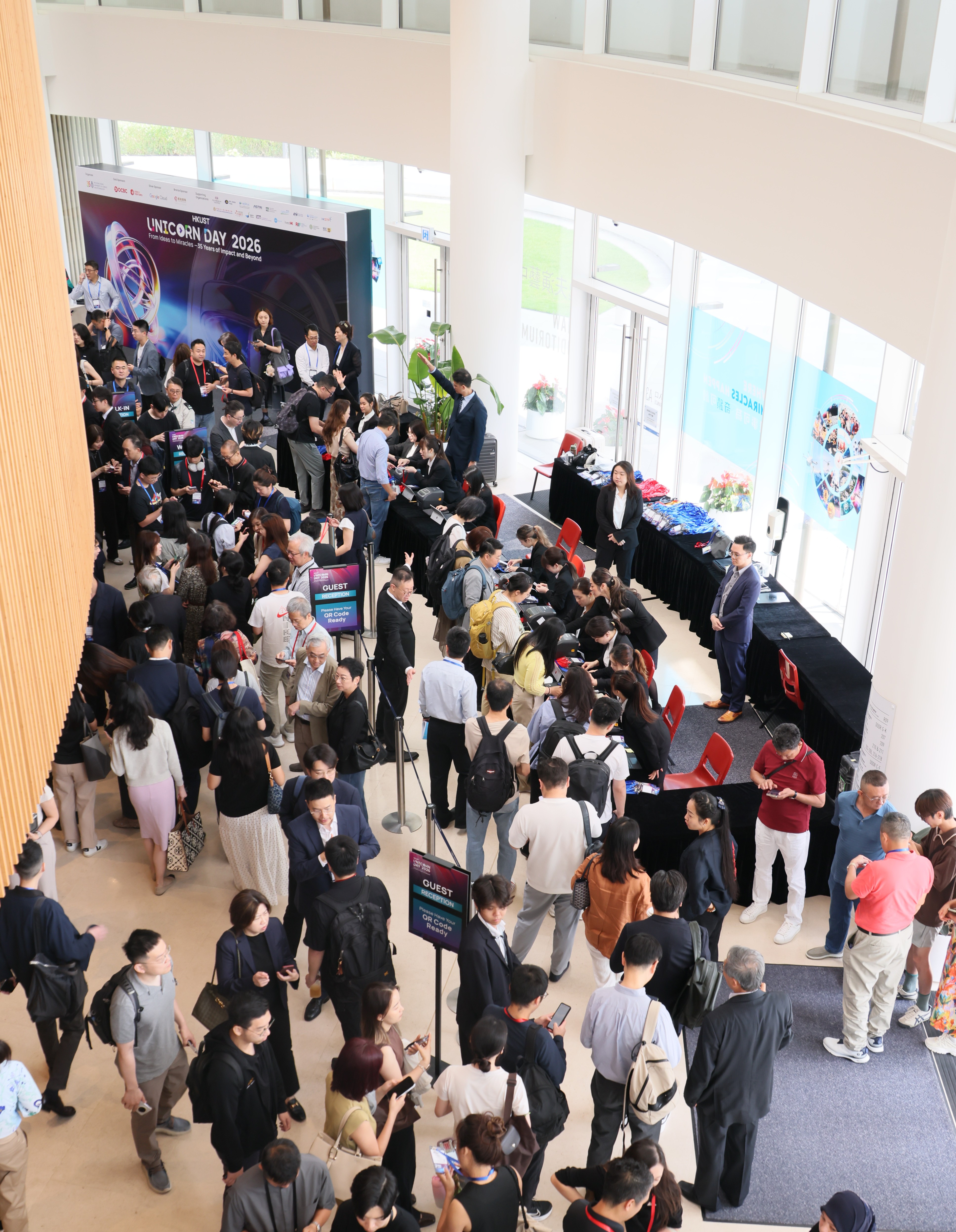 The event brought together over 1,800 students, faculty, alumni, international and local government representatives, industry partners, investors, and innovation and technology entrepreneurs.