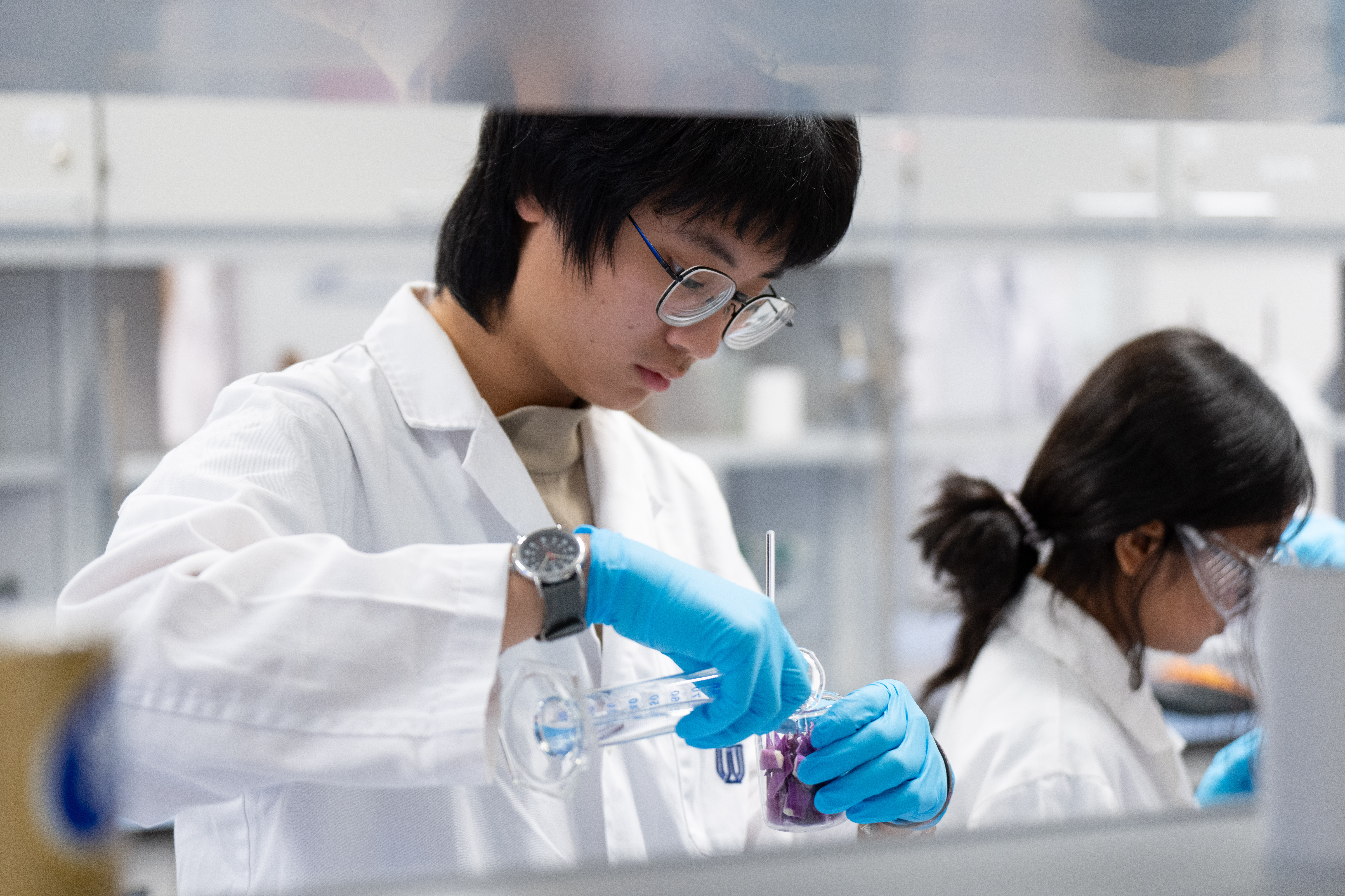 Student participants experienced aspects of university-level life science, chemistry, engineering, business, and more, in HKUST’s laboratories and lecture halls.