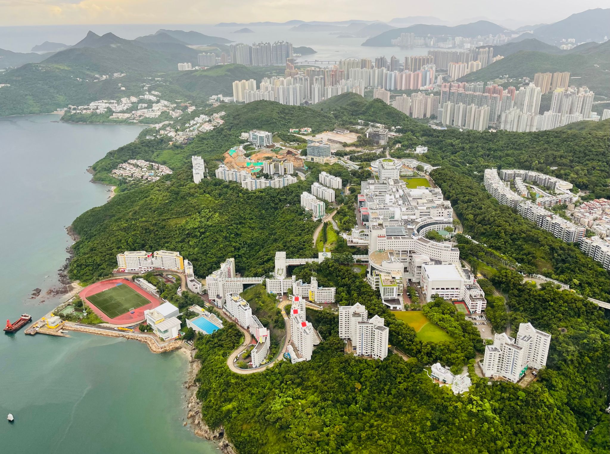 HKUST from above