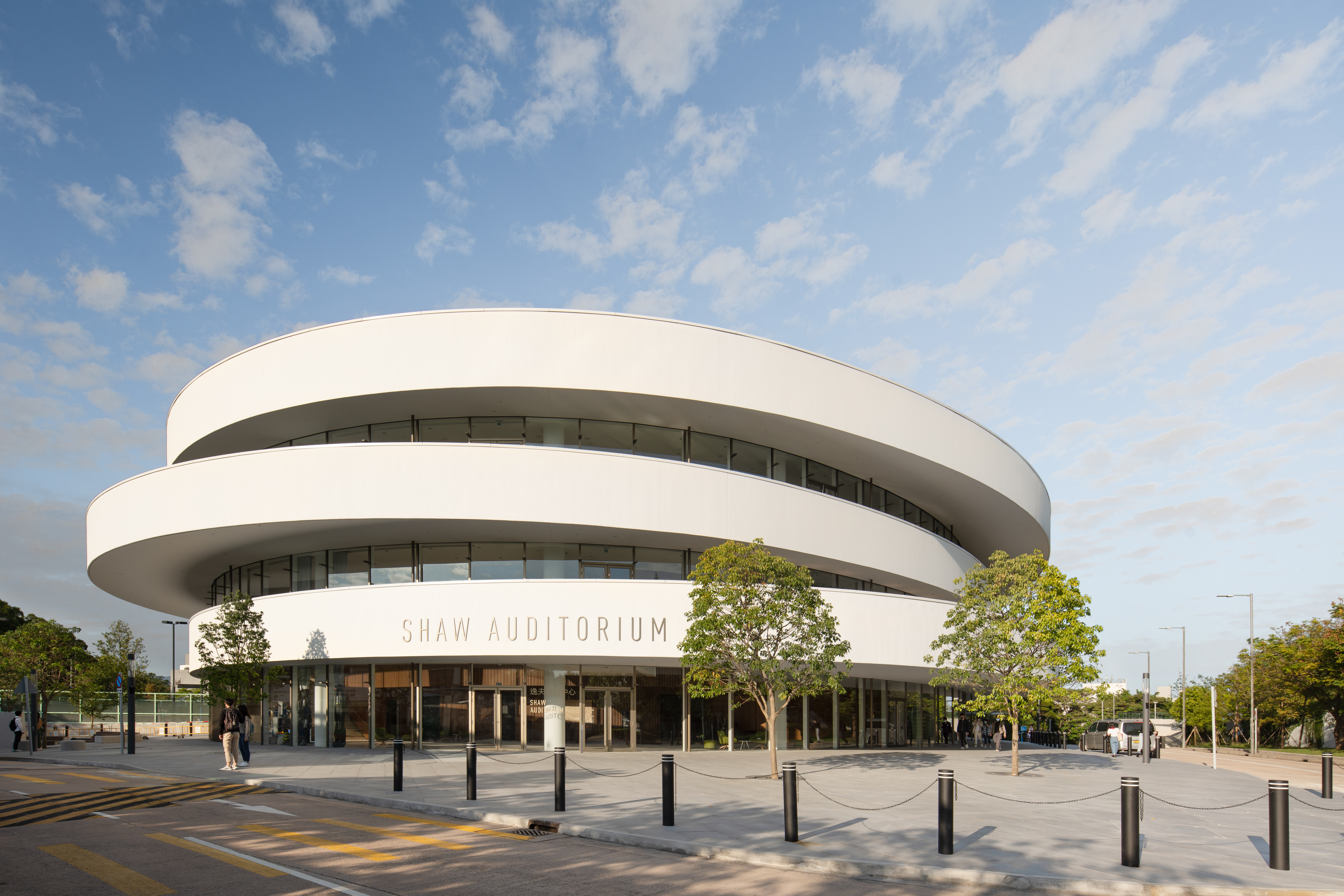 科大的逸夫演藝中心(Henning Larsen Architects提供相片)