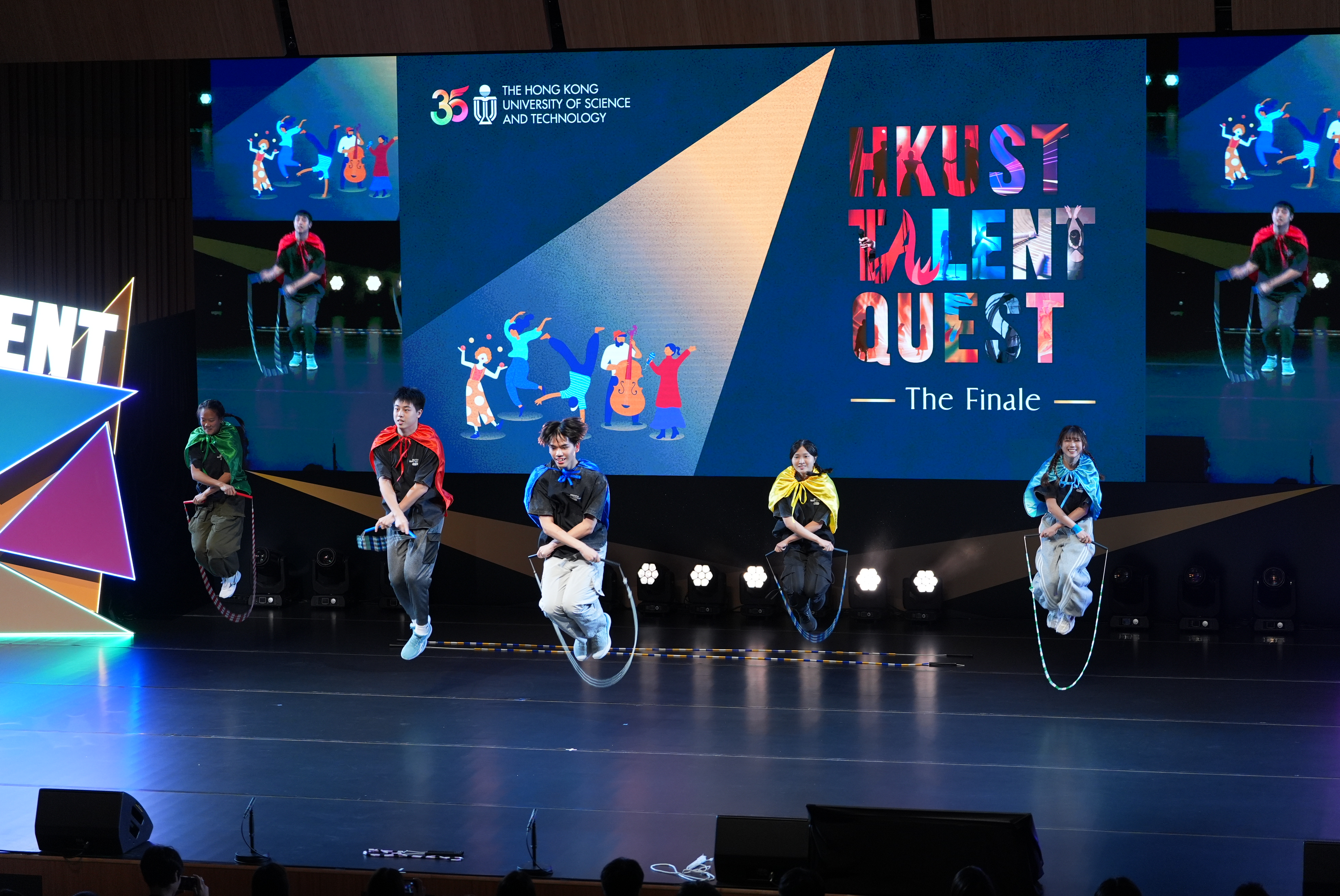 The Audience Choice Award went to the exhilarating Rope Skipping Club for their high-energy routine.
