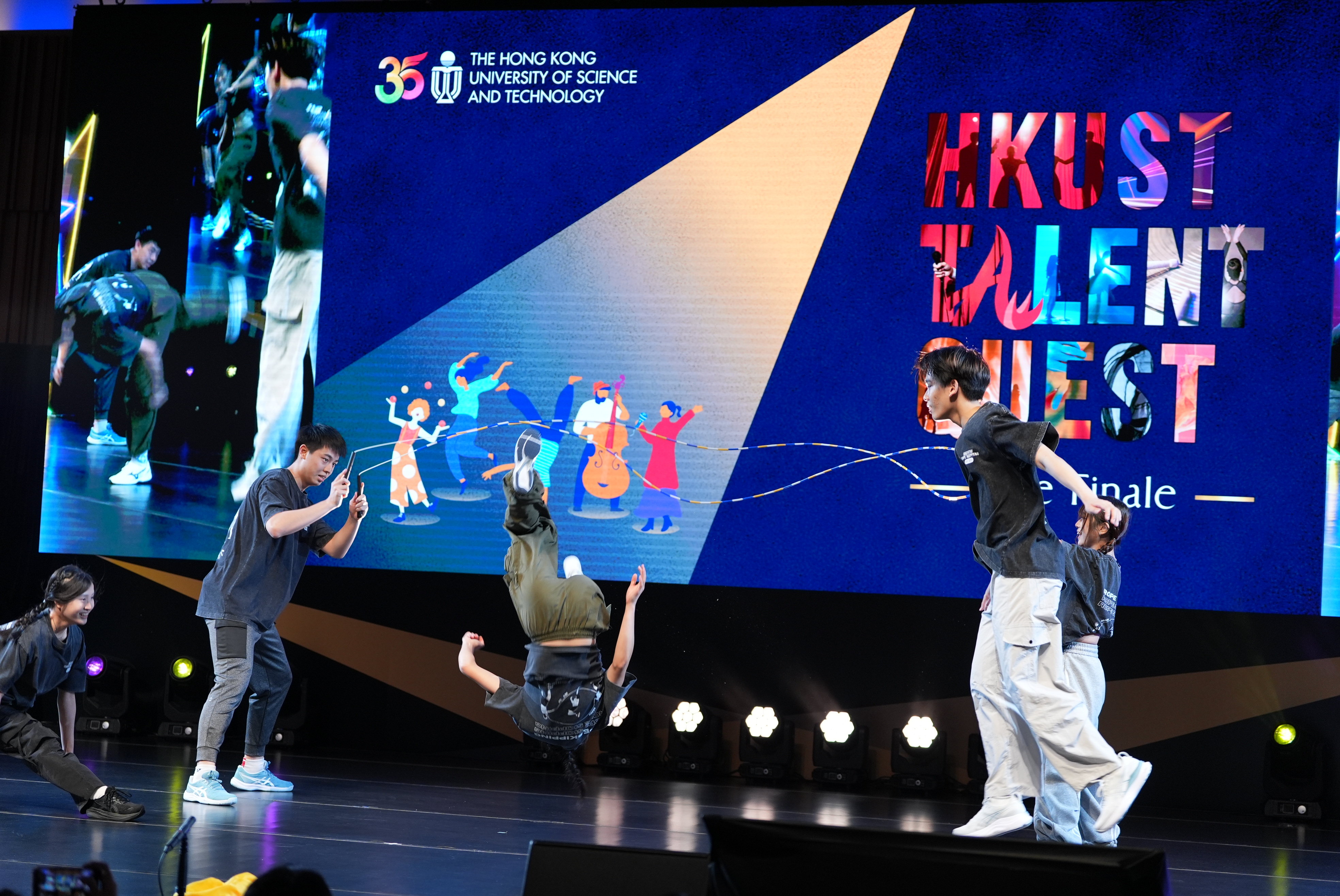 The Audience Choice Award went to the exhilarating Rope Skipping Club for their high-energy routine.