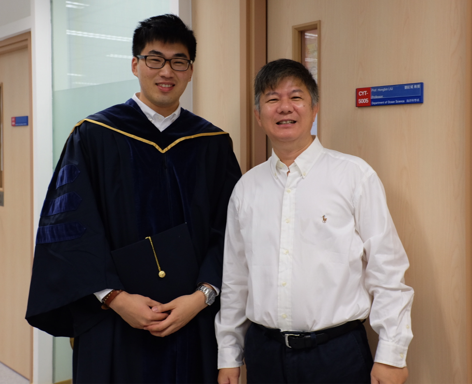 刘红斌教授(右)及其博士后研究员张顺恩为此论文的共同通讯作者