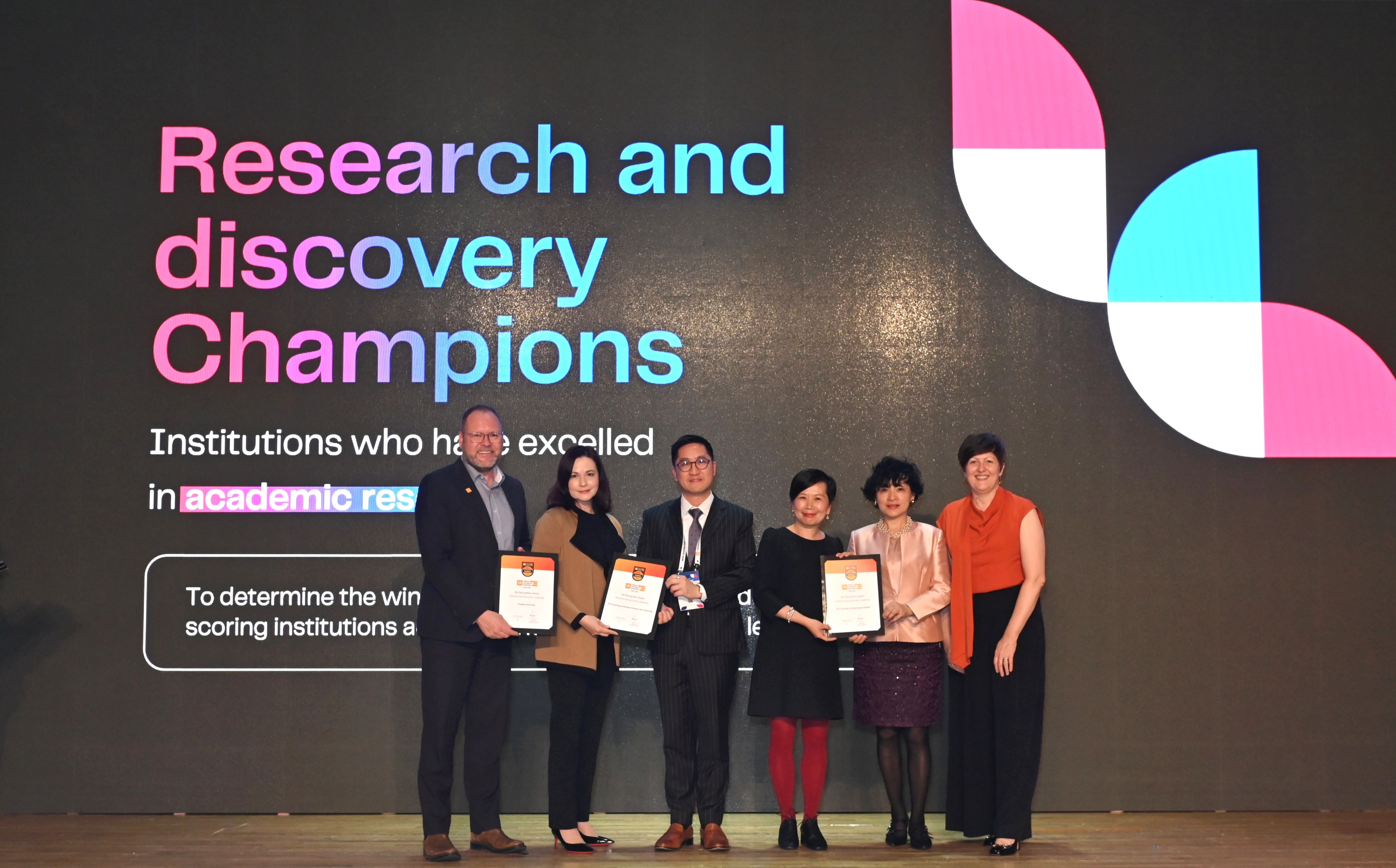 "Research and Discovery Champions" award