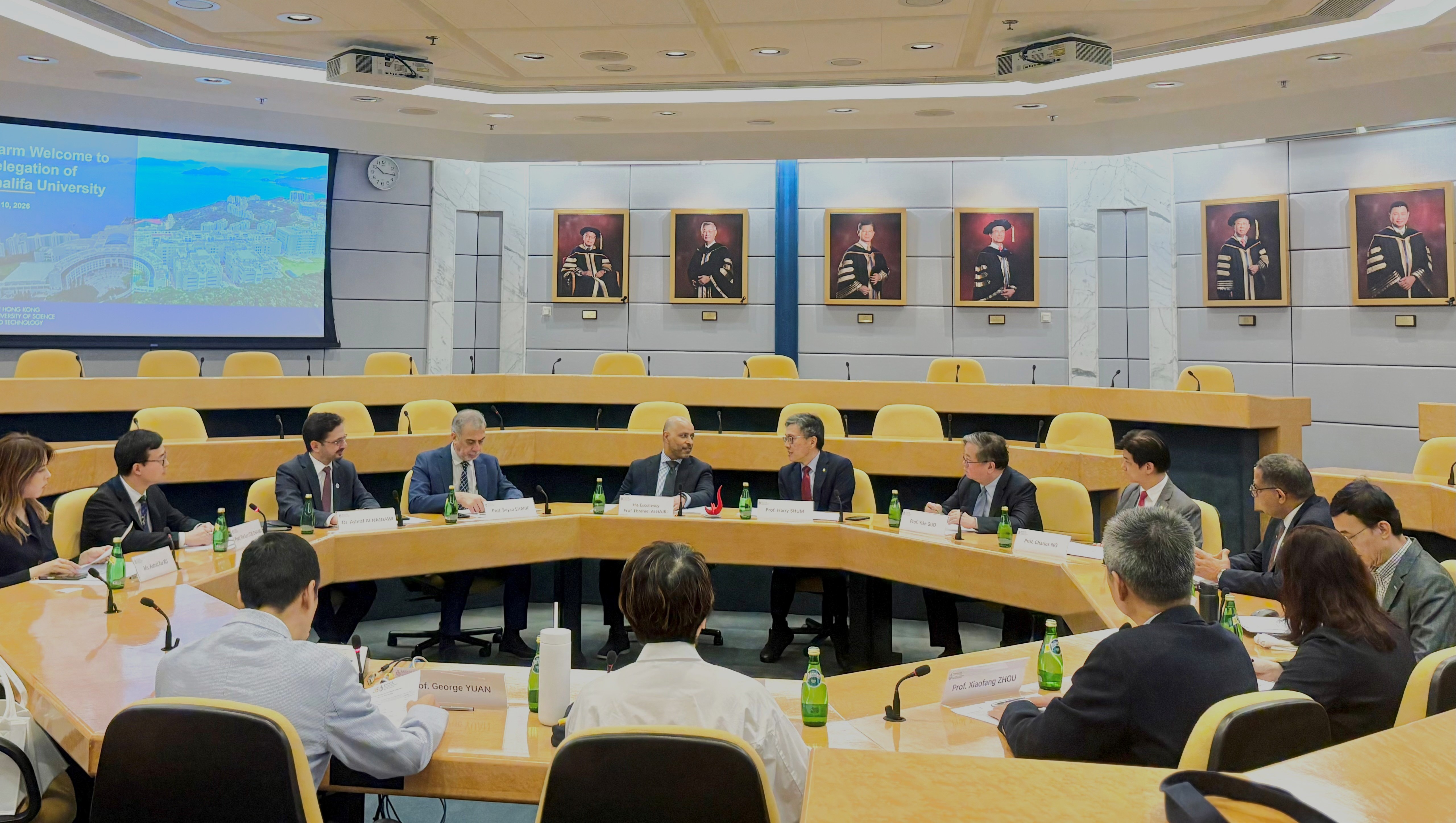 Leadership meeting focuses on strengthening academic and research collaboration between the institutions.