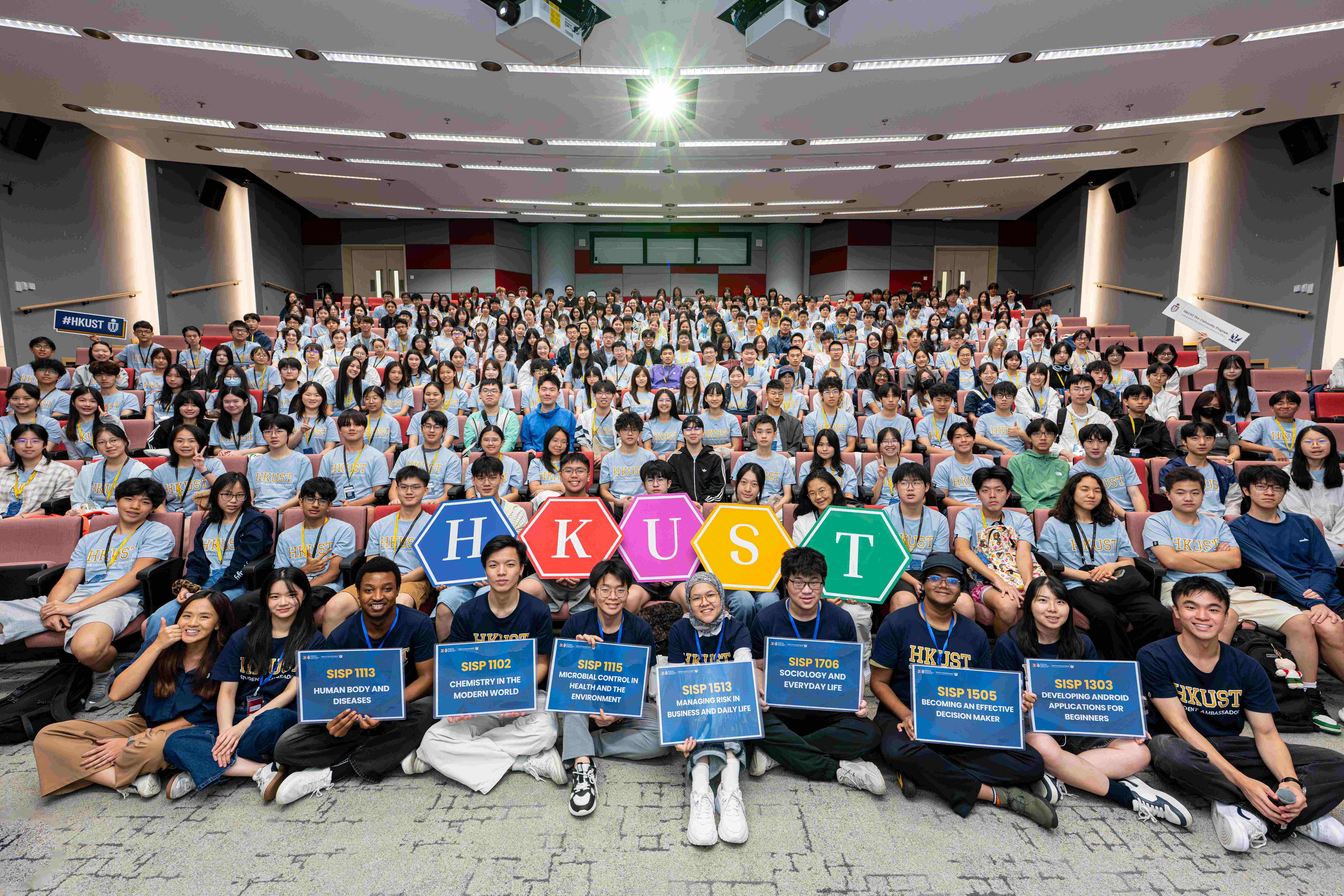 Over 800 high-achieving secondary school students from 32 countries and regions gather at HKUST for the Pre-University Program 2026, forming the university’s most globally diverse summer cohort to date.