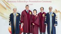 香港科技大學頒授榮譽大學院士予三位傑出人士