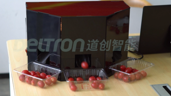 A multi spectrum sensor developed by Deltron Intelligence Technology that categorizes fruits according to their sweetness and ripeness level 