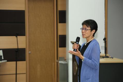  科大环境及可持续发展学部首席发展顾问陆恭蕙教授强调科大可以为国内和外地作出很大贡献。