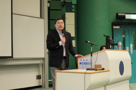 HKUST Associate Provost and Dean of Students Prof Kar-yan Tam saying that the university is ready for the 2012 Double Cohort academic year.