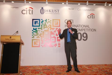  Prof Stephen Nason, Head Judge of the Citi International Case Competition.