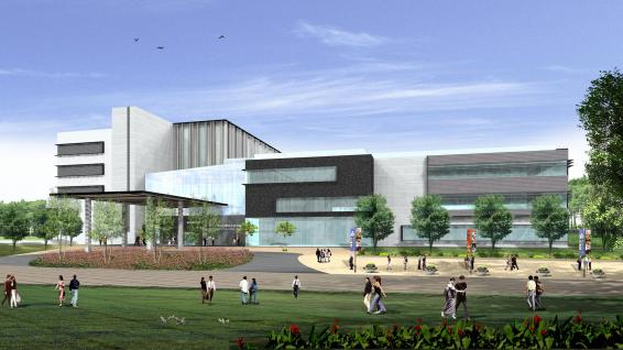  Artist's impression of the Fok Ying Tung Graduate School Building