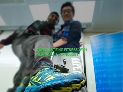 科大生团队成功研制配备感应器的压力护踝装置，为体能或运动训练提供建议，并可预防创伤。