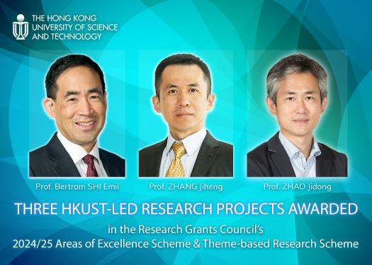 HKUST Tops in Areas of Excellence and Theme-based Research Schemes 2024-25 with Highest Funding among Local Universities
