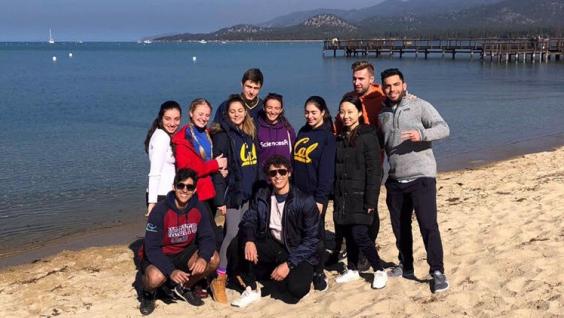 Kamila (3rd from right) had the opportunity to study abroad at the University of California, Berkeley, where she not only enhanced her knowledge but also was able to discover and experience American culture. Kamila (3rd from right) had the opportunity to study abroad at the University of California, Berkeley, where she not only enhanced her knowledge but also was able to discover and experience American culture.
