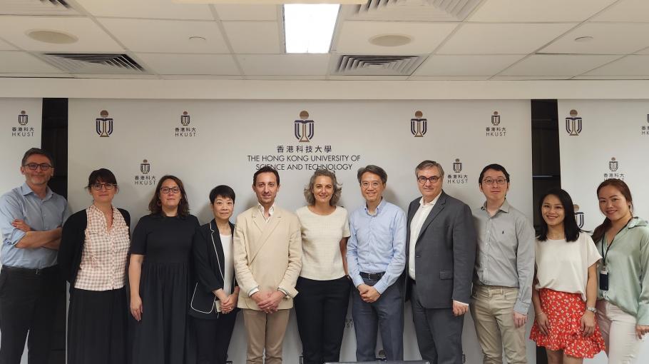 HKUST Forges Partnerships with Leading French Philanthropic Groups