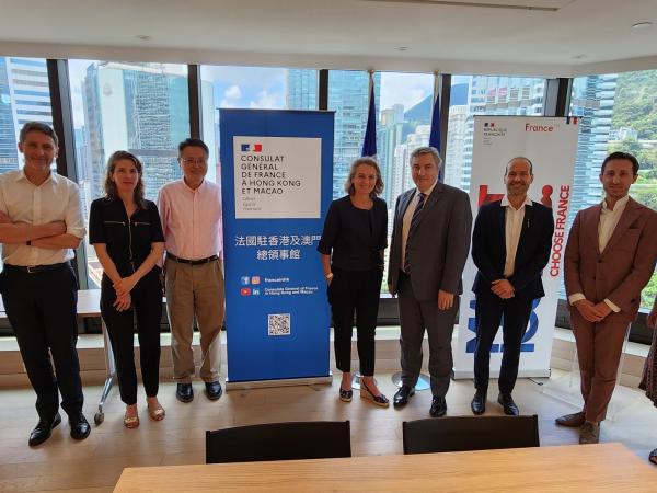 HKUST Director of the France-HKUST Innovation Hub Prof. YEUNG King Lun and Prof. Stéphane REDONNET from the Department of Mechanical and Aerospace Engineering are invited to present their research projects at the Consulate General of France in Hong Kong & Macau.