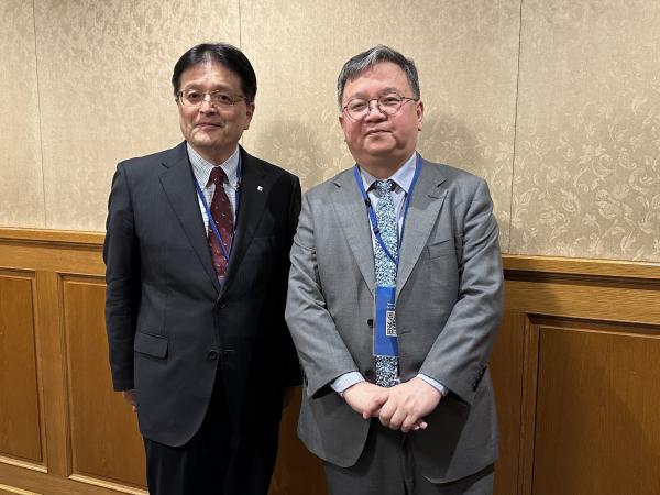 HKUST Provost Prof. GUO Yike (right) meets with Waseda University Vice President for International Affairs Prof. Masahiko Gemma to explore potential collaboration opportunities.