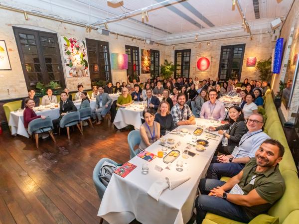 University partners attend the Opening Dinner in Tai Kwun