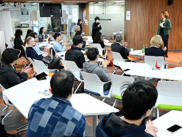 The "VPRDO Research and Innovation Series – Exploring German Research and Innovation: Opportunities and Insights" is attended by HKUST members, fostering collaboration and discussions on research and innovation.