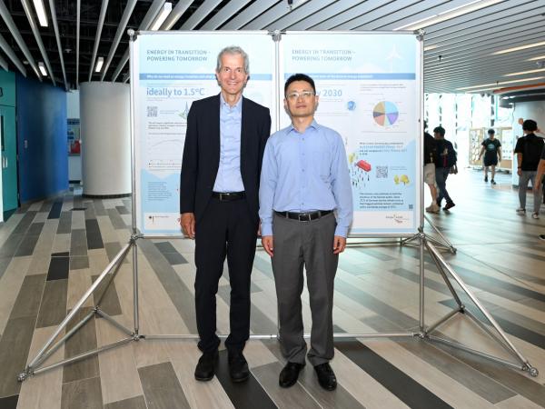 HKUST joins forces with the Consulate General of the Federal Republic of Germany to host the "Energy in Transition - Powering Tomorrow" exhibition in HKUST campus.