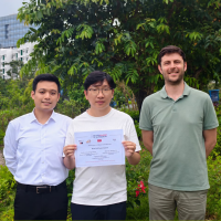 ENVR Research Team - Steven LI Xuwen, Year 2 PhD student in Environmental Science, Policy and Management); Prof. Keith CHAN and Prof. Quentin MOREAU, Assistant Professors in the Division of Environment and Sustainability (ENVR)