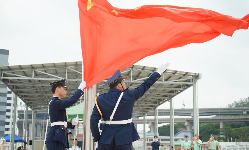 HKUST students learn valuable lessons in Hong Kong Flag-Raising Competition