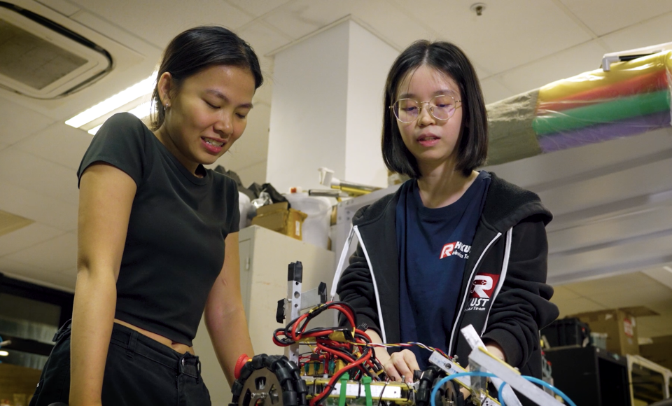 Long before their machines hit the tournament floor, student engineers meticulously wire and reprogram their raw ambitions inside the collaborative workspace.