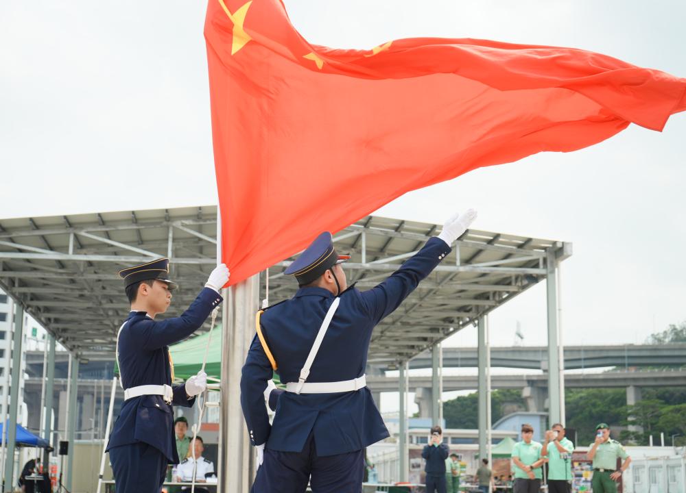 HKUST students learn valuable lessons in Hong Kong Flag-Raising Competition
