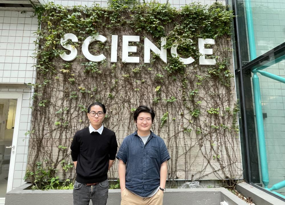 Thomas LAM and Dicky WONG