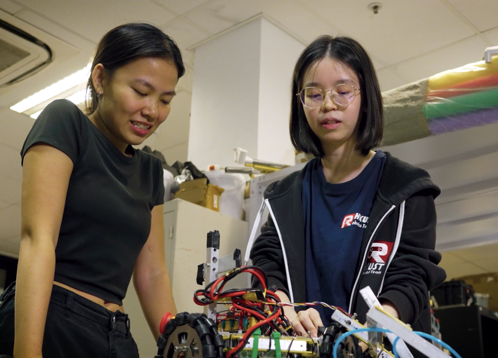 Long before their machines hit the tournament floor, student engineers meticulously wire and reprogram their raw ambitions inside the collaborative workspace.