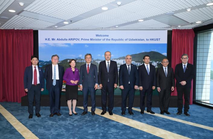 HKUST Welcomes the Prime Minister of Uzbekistan Strengthening Partnerships in Education, Research, and Talent Development