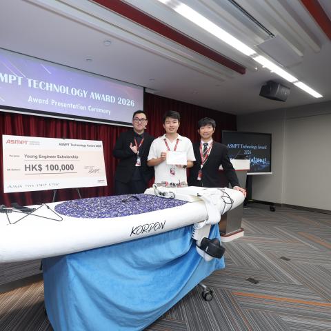 ISD Undergraduates - Tony SHEN Yuming, Adam WEI Yang, and Max YAU Hei-Chung
