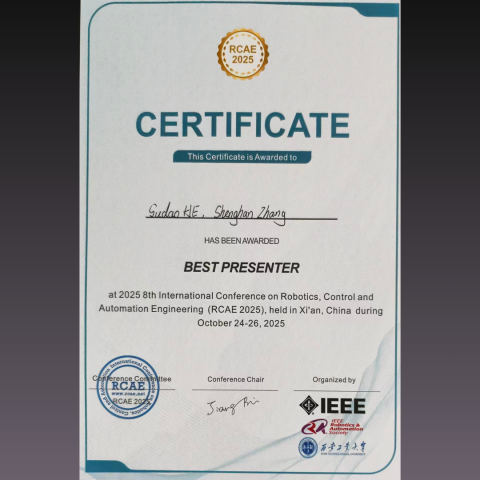 Dr. Sudao He and Prof. Shenghan Zhang